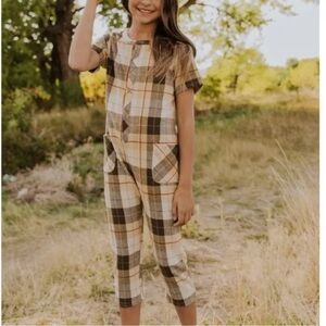 Roolee Kids Plaid Scarecrow Jumper